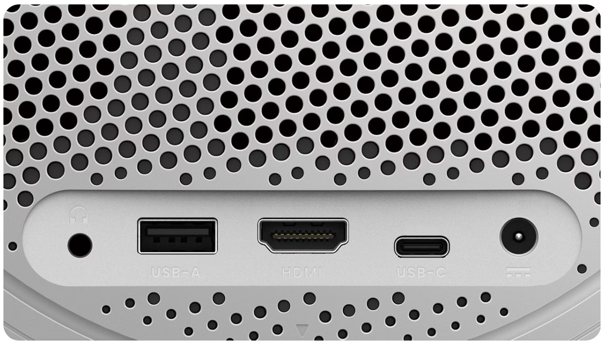 BenQ GV32 | 1080p Led I 500 Ansi 19 BenQ GV32 çok yönlü bağlantı