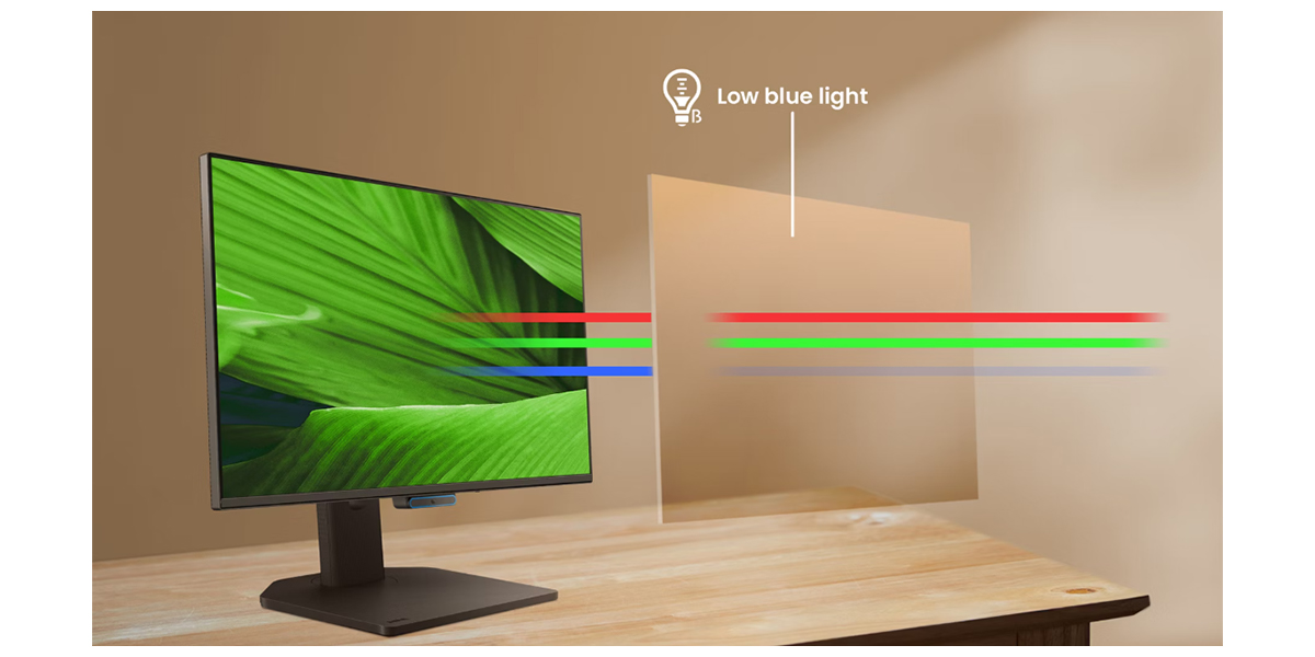 BenQ GW2490C | 23,8'' IPS 144hz 3 BenQ GW2490C Visual Optimizer ile akıllı parlaklık ve renk sıcaklığı ayarı