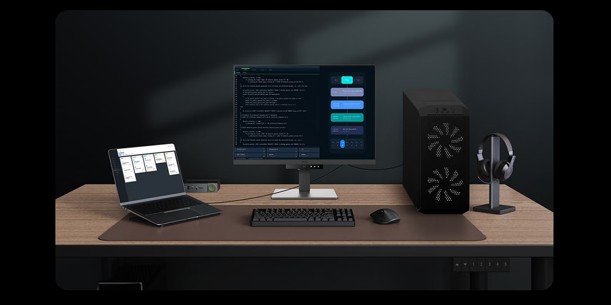 BenQ RD280U | 28,2'' 4K+ 3840x2560 4 KVM ve Çoklu Görev