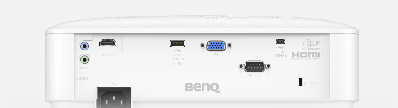 BenQ MW560C | WXGA 4000 ANS SmartEco 3D DLP Projektör 13 Ürün Boyutları ve Detayları