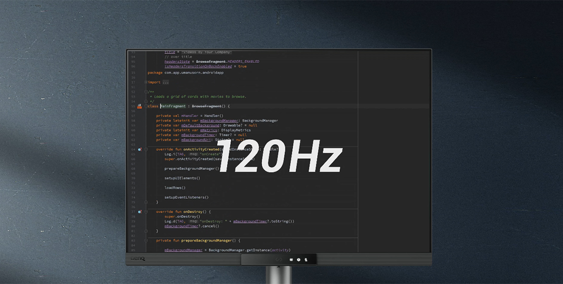 BenQ RD280UG|28” 4K+ 120Hz MoonHalo Arka Aydınlatmalı Programlama Monitörü 6 120 Hz Yenileme Hızı