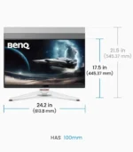 BenQ EX271Q | 27" 2K 180Hz MOBIUZ Gaming Monitör - Görsel 8