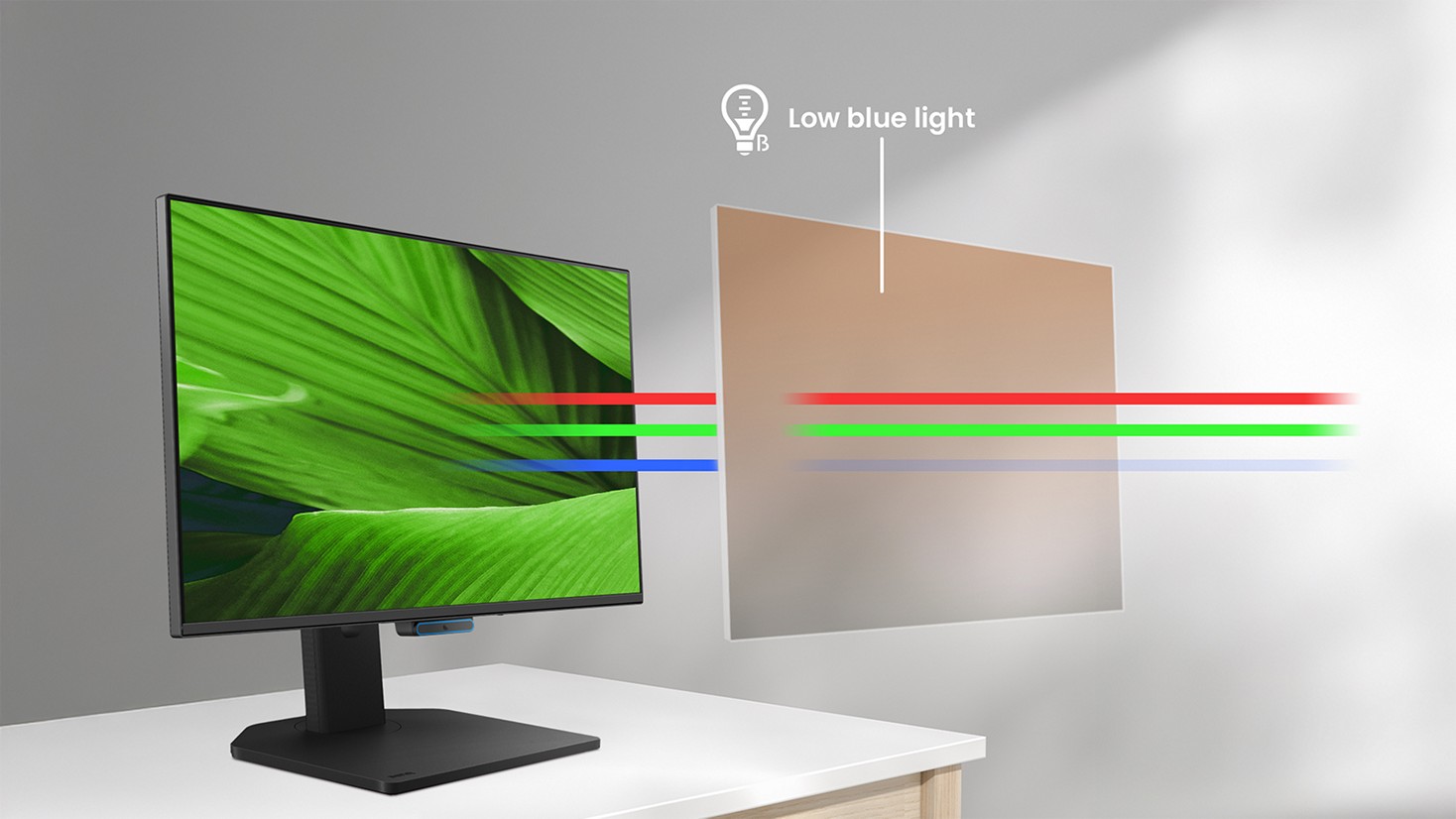 Low Blue Light düşük mavi ışık teknolojisi