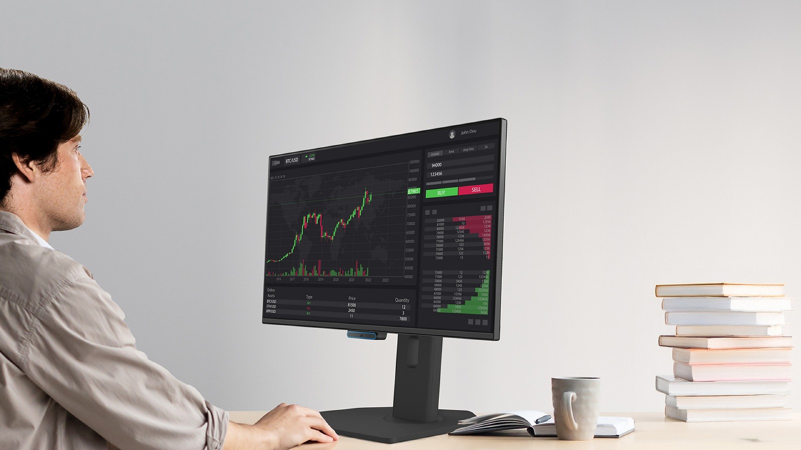 IPS panel, yüzde 99 sRGB ve ultra ince çerçeve