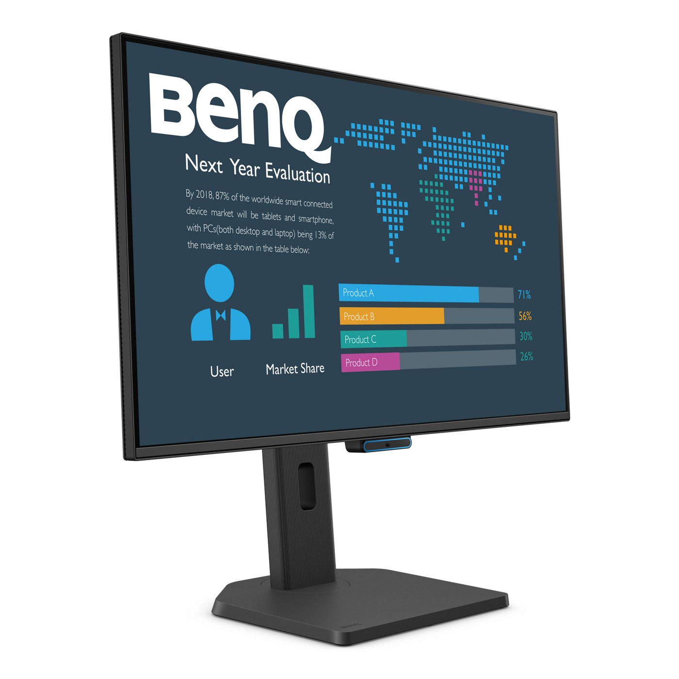 BenQ BL2790TC 27” Full HD IPS | 144Hz | USB-C Görüntü ve Veri Aktarımı | Pivot Kurumsal Monitör 1 BenQ BL2790TC 27 inç kurumsal monitör
