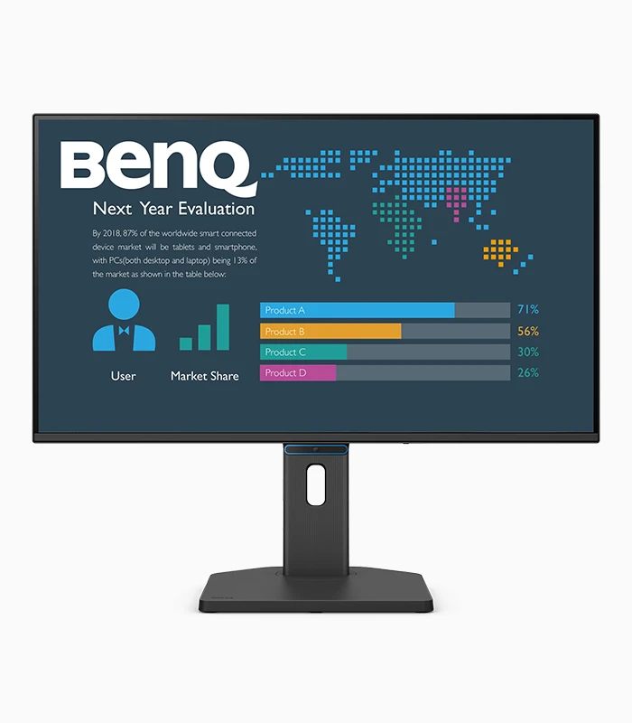 Monitor-Business-BL2790TC-product-photo-front BenQ BL2790TC 27” Full HD IPS | 144Hz | USB-C Görüntü ve Veri Aktarımı | Pivot Kurumsal Monitör - Görsel 1