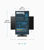 BenQ BL2790TC 27” Full HD IPS | 144Hz | USB-C Görüntü ve Veri Aktarımı | Pivot Kurumsal Monitör - Görsel 5