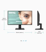 BenQ GW2490P | 23.8” 1080p FHD 120Hz Eye-Care Ev ve Ofis Monitörü - Görsel 6