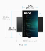 BenQ RD320UA rd320ua pivot 1